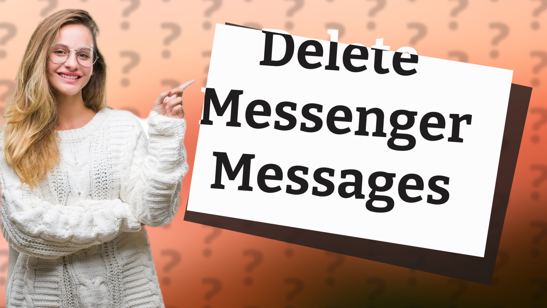 Delete Messenger Messages