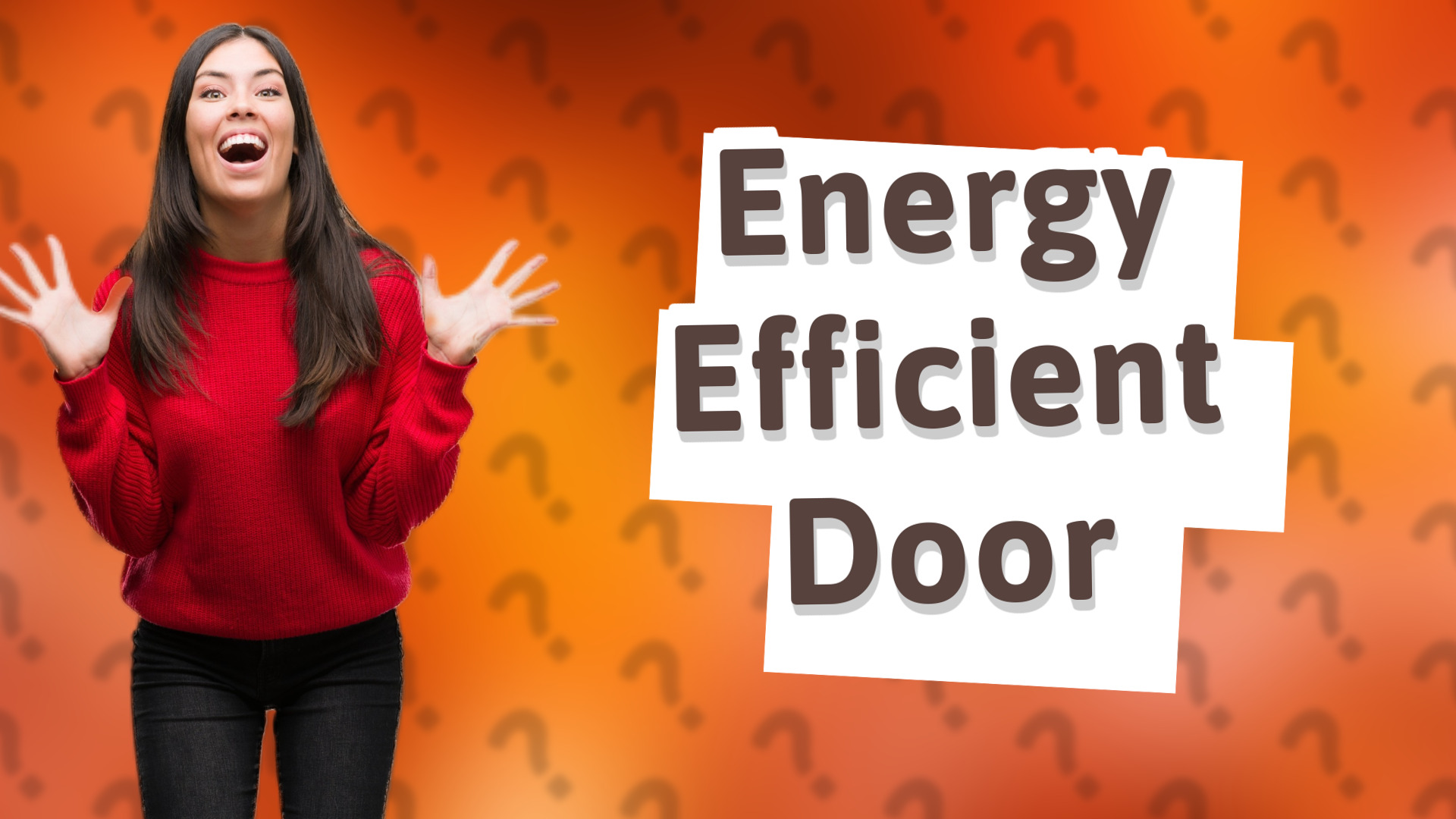Energy Efficient Door