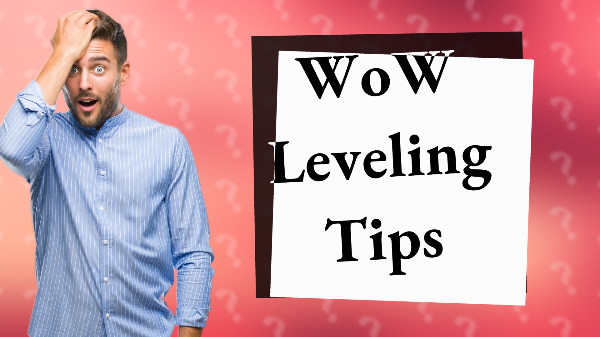 WoW Leveling Tips