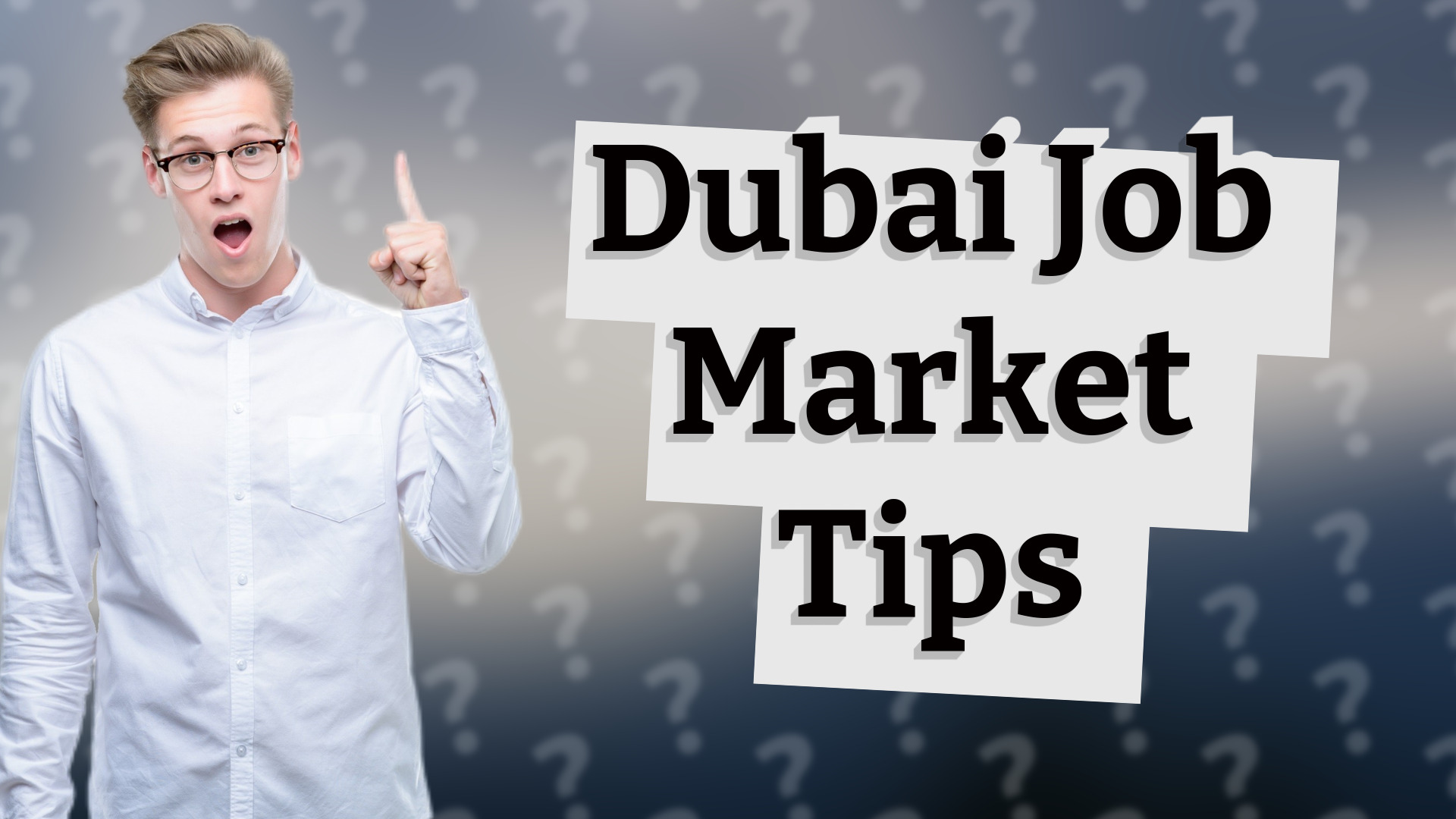 Dubai Job Market Tips