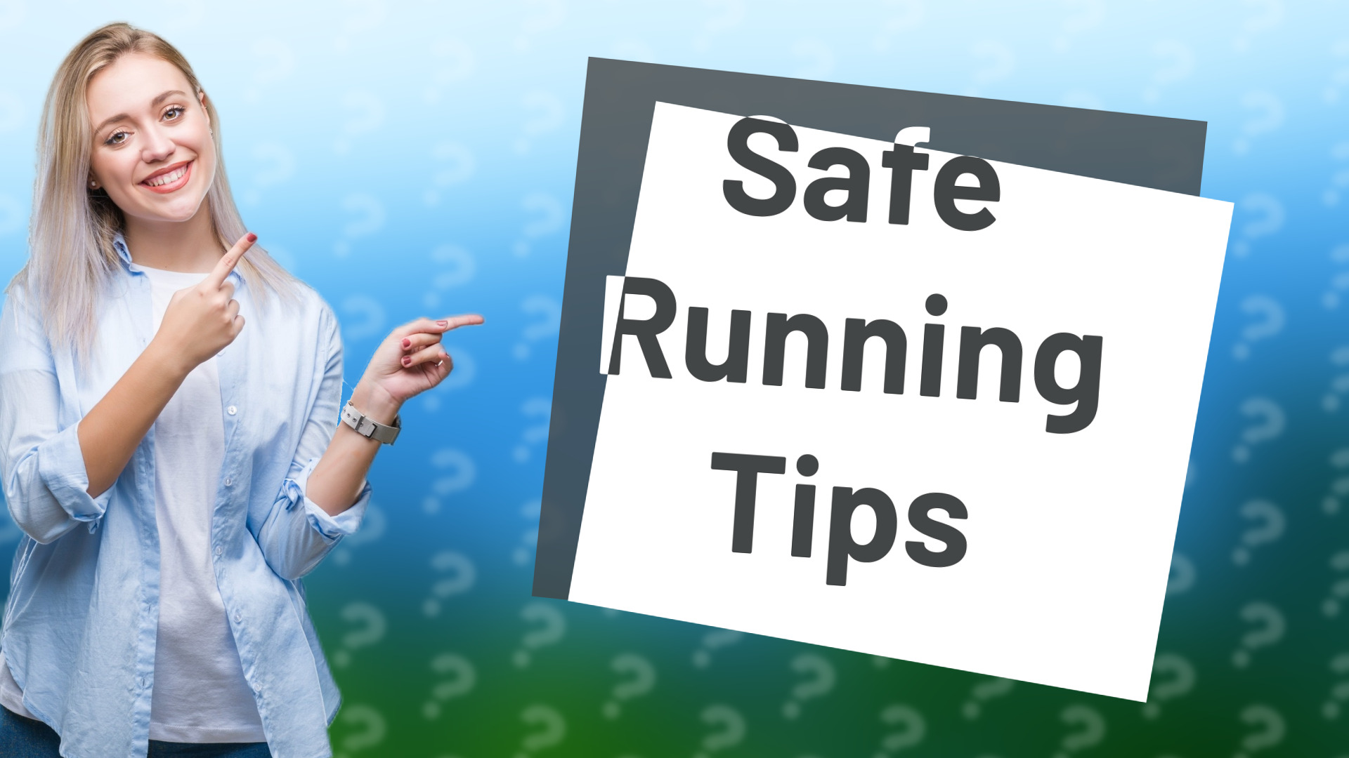 Safe Running Tips