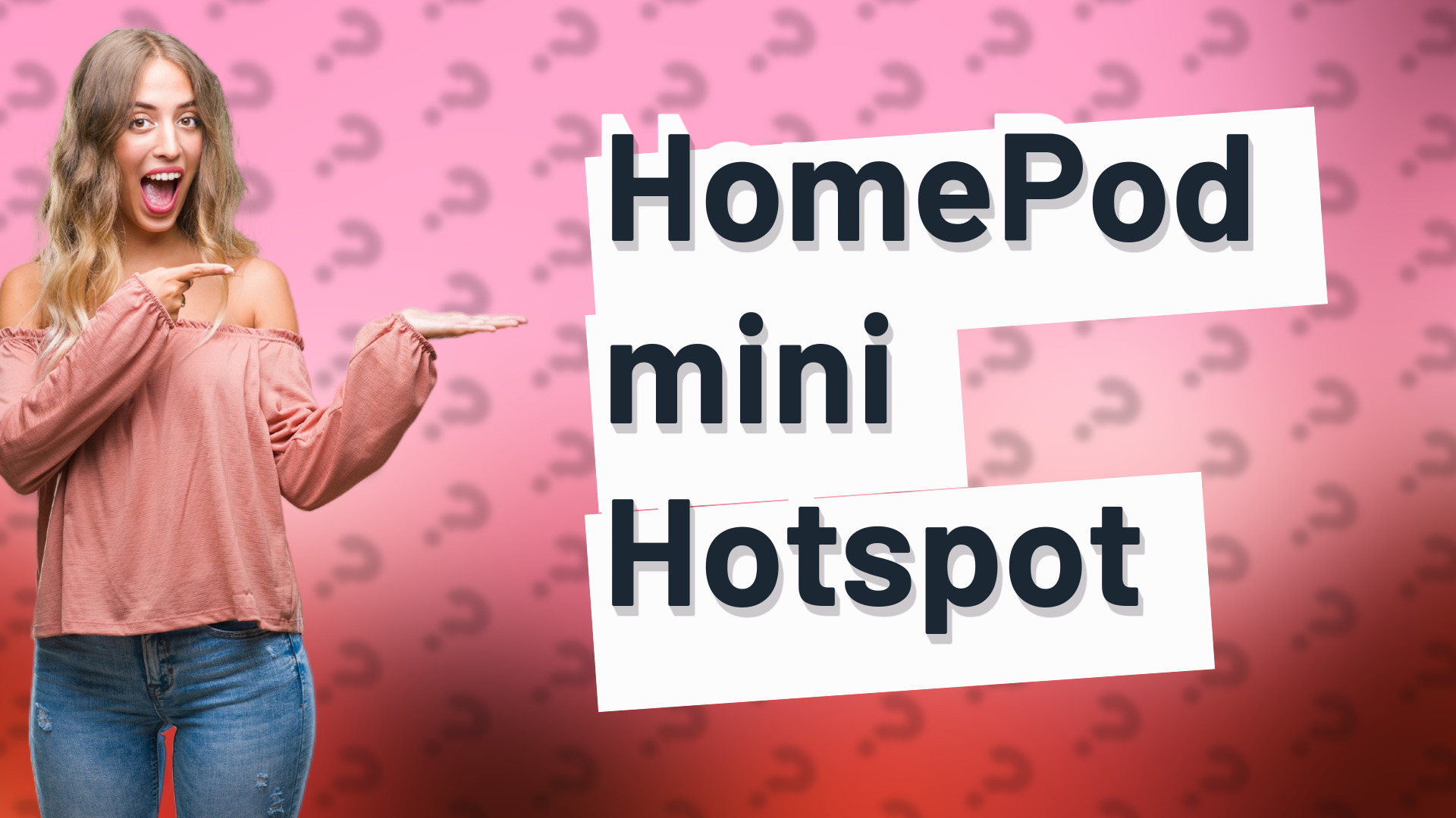 HomePod mini Hotspot