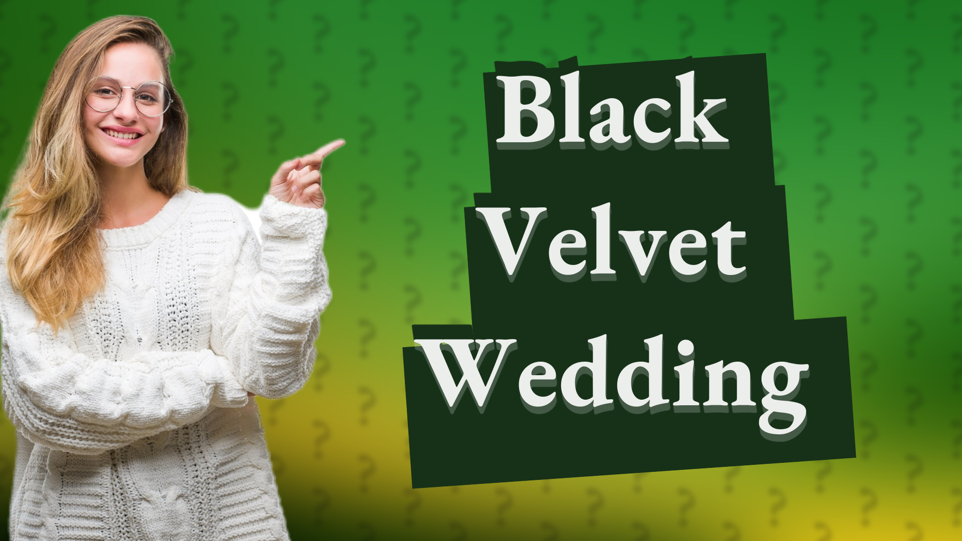 Black Velvet Wedding