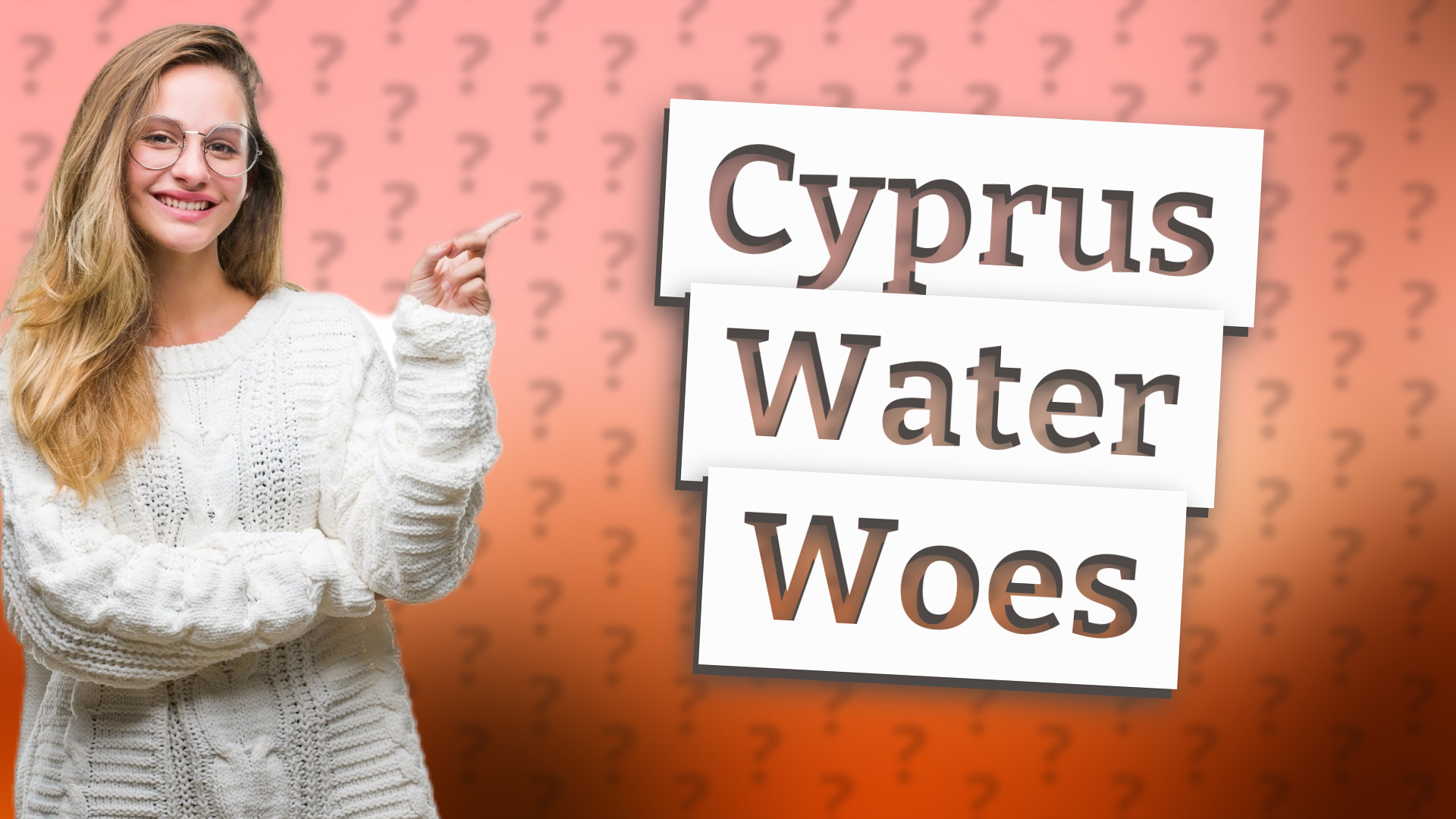 Cyprus Water Woes