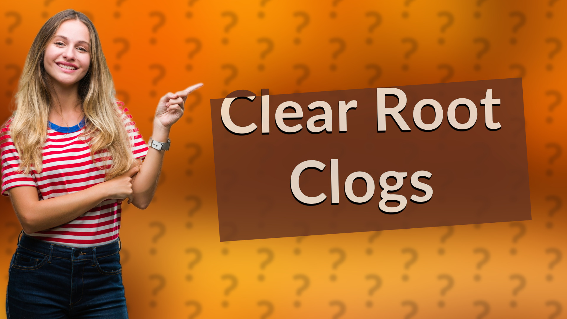 Clear Root Clogs