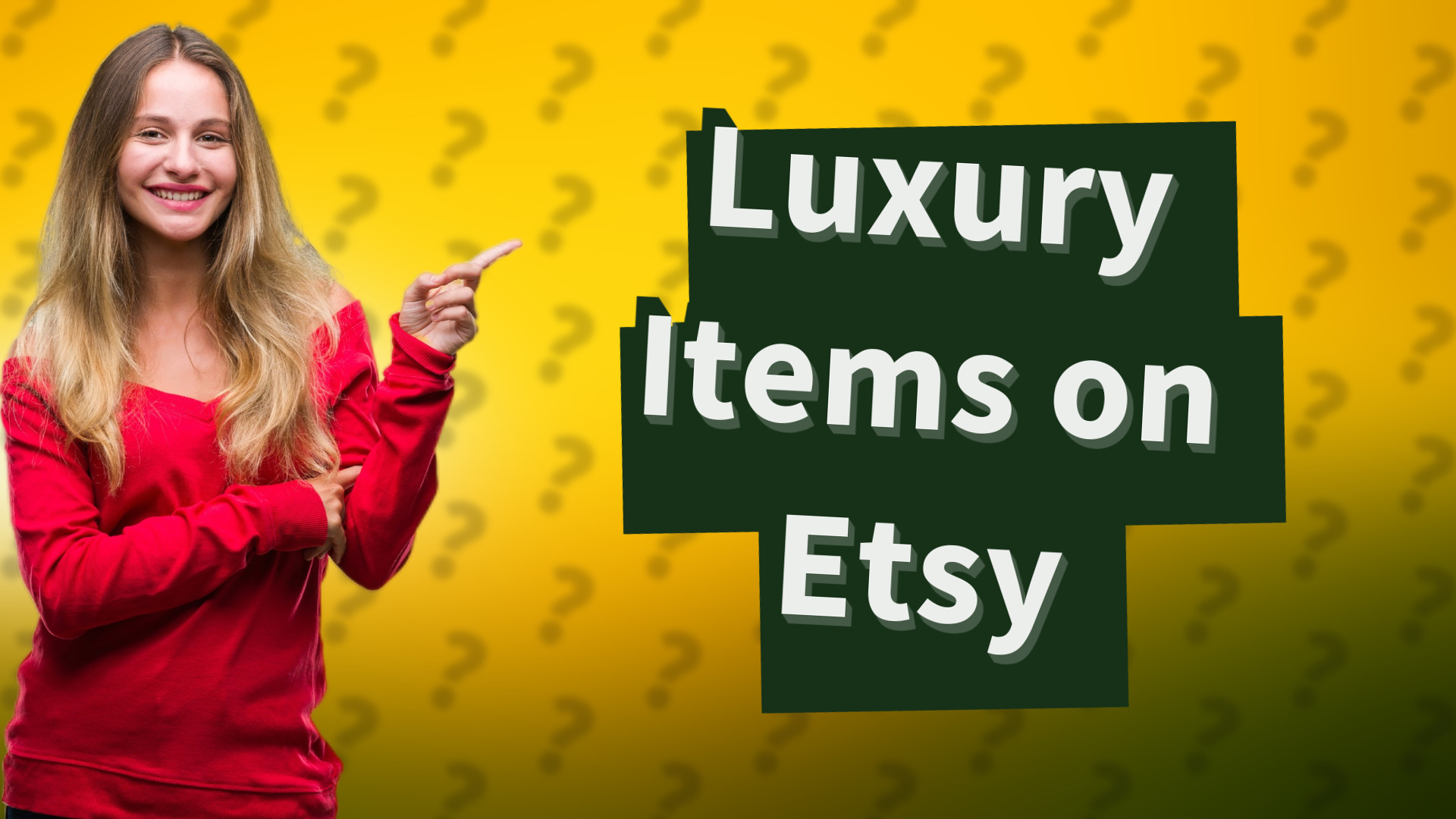 Luxury Items on Etsy