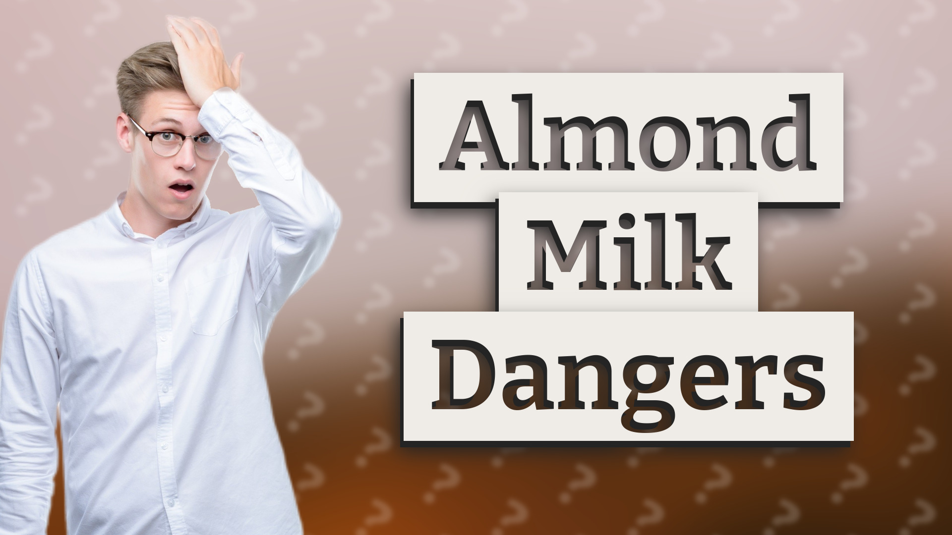 Almond Milk Dangers
