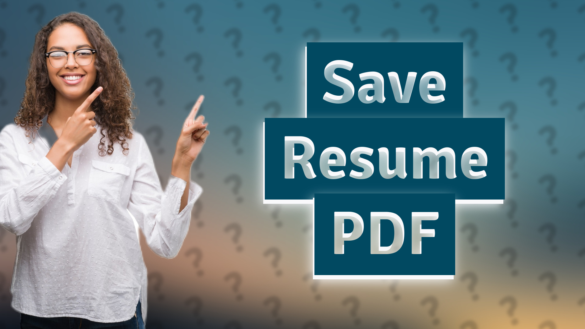 Save Resume PDF