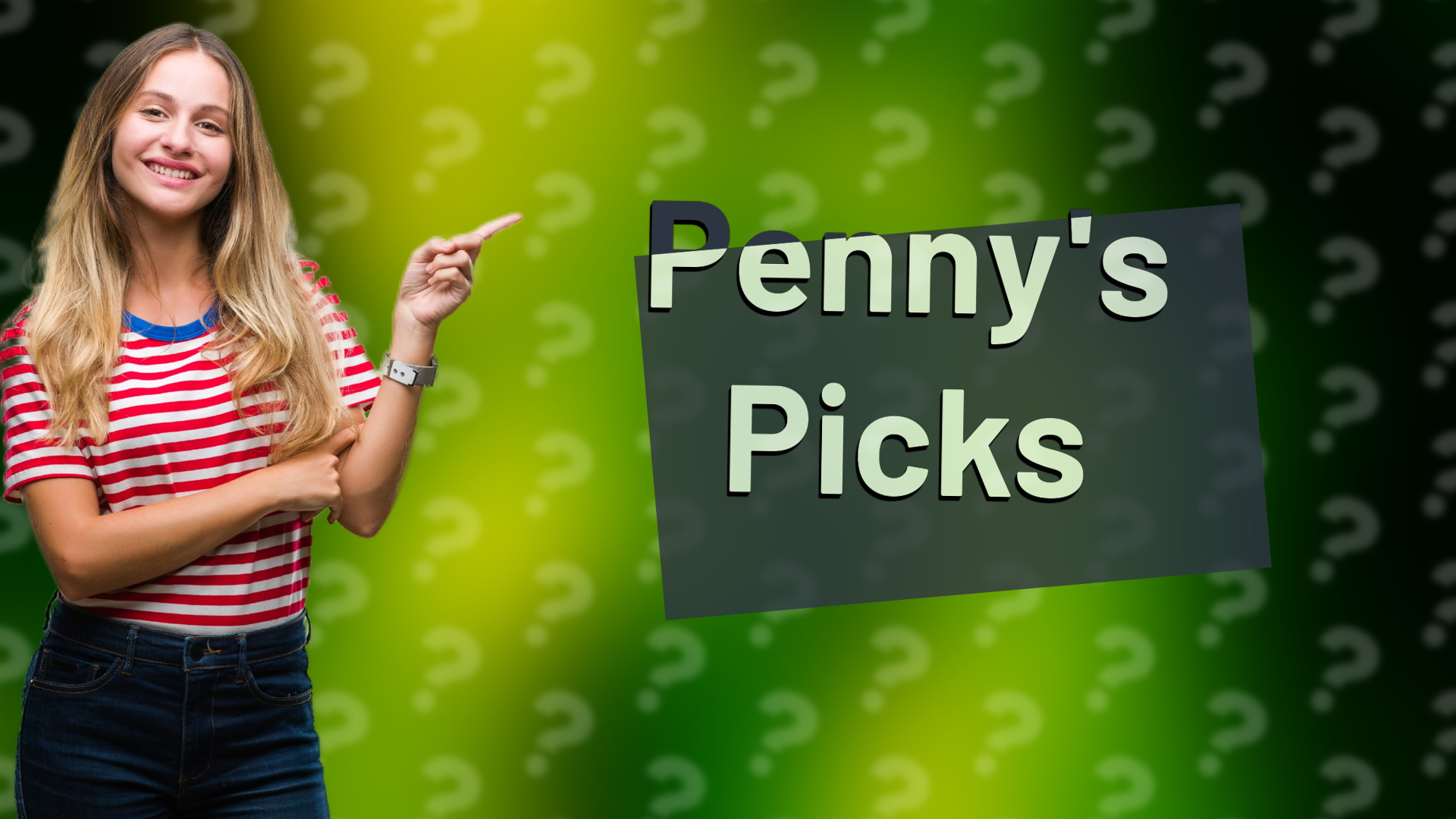 Penny's Picks