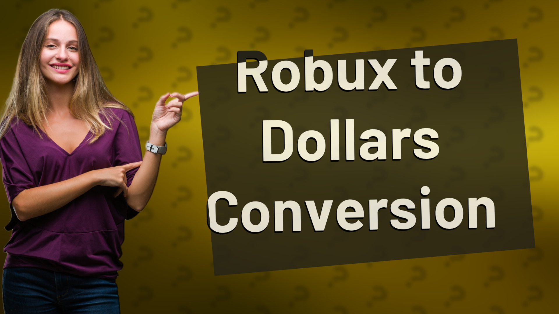 Robux to Dollars Conversion
