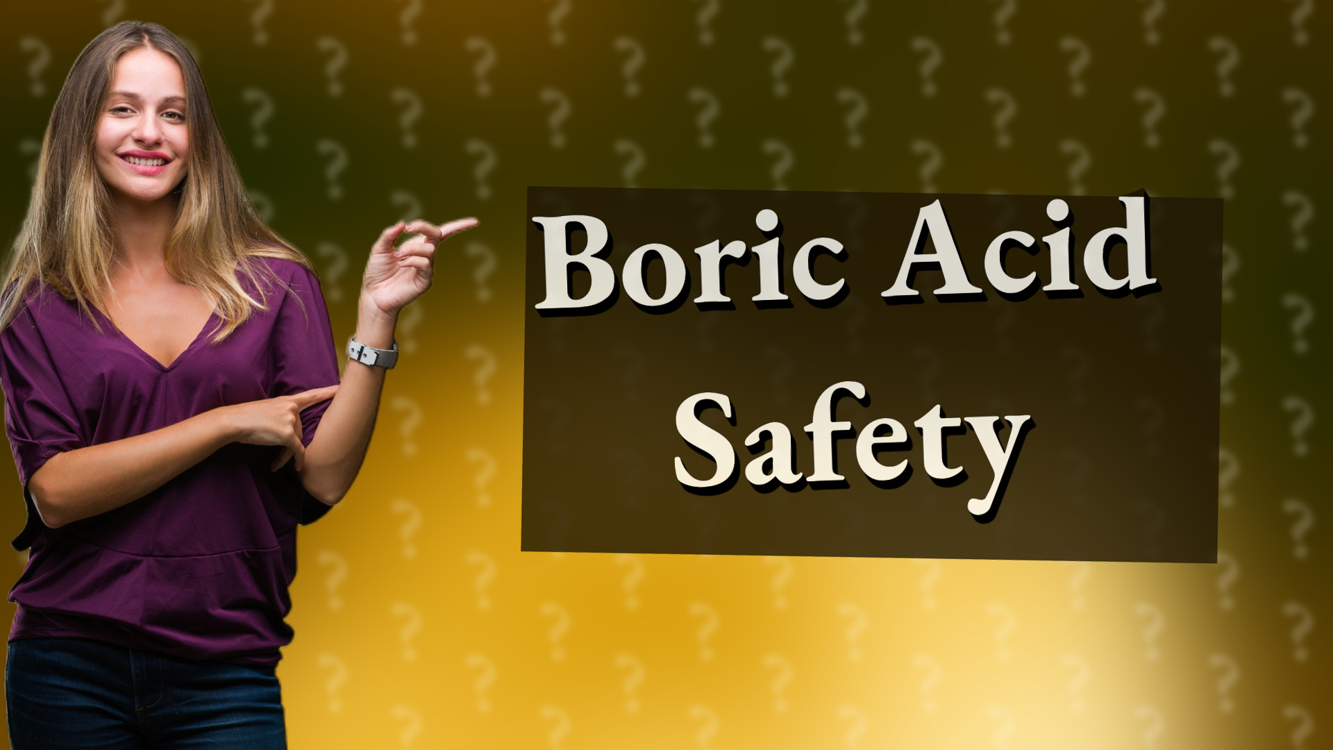 Boric Acid Safety