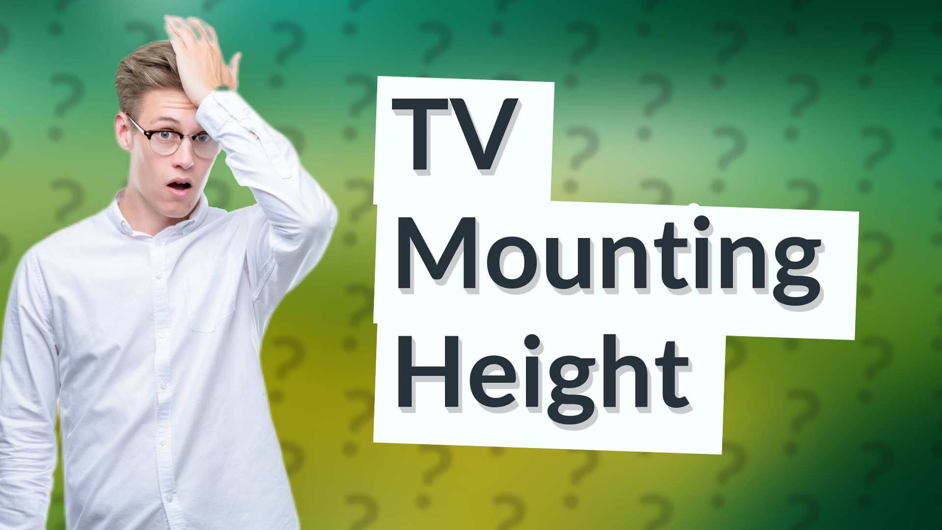 TV Mounting Height