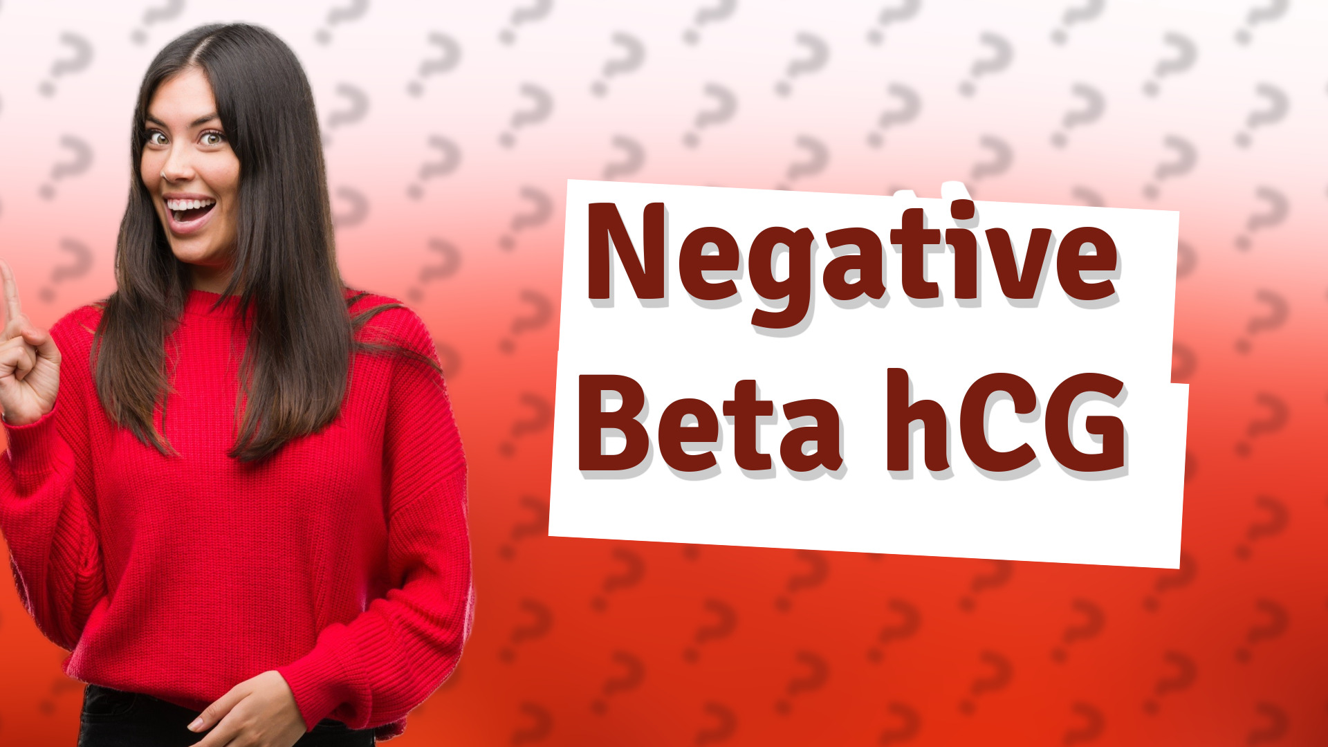 Negative Beta hCG