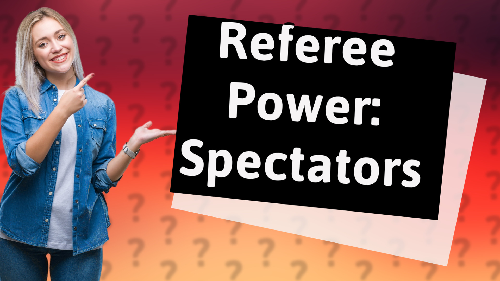Referee Power: Spectators