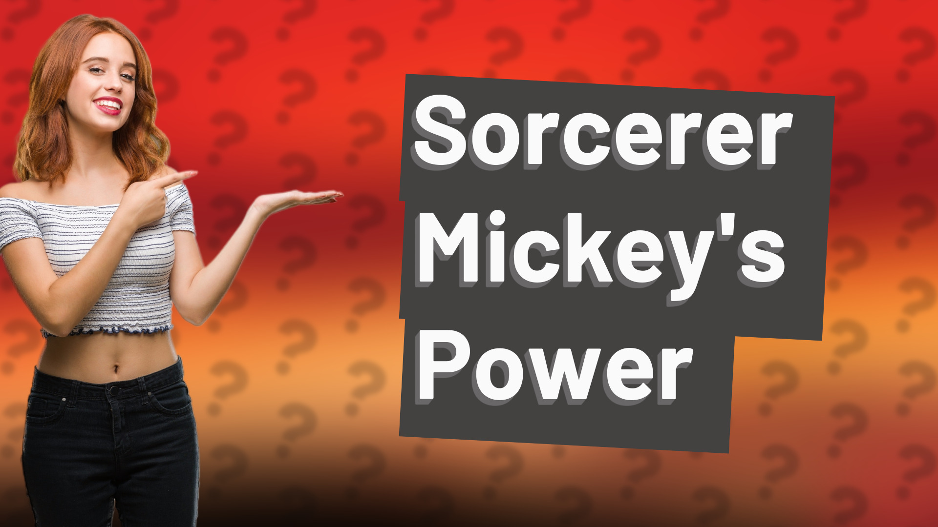 Sorcerer Mickey's Power