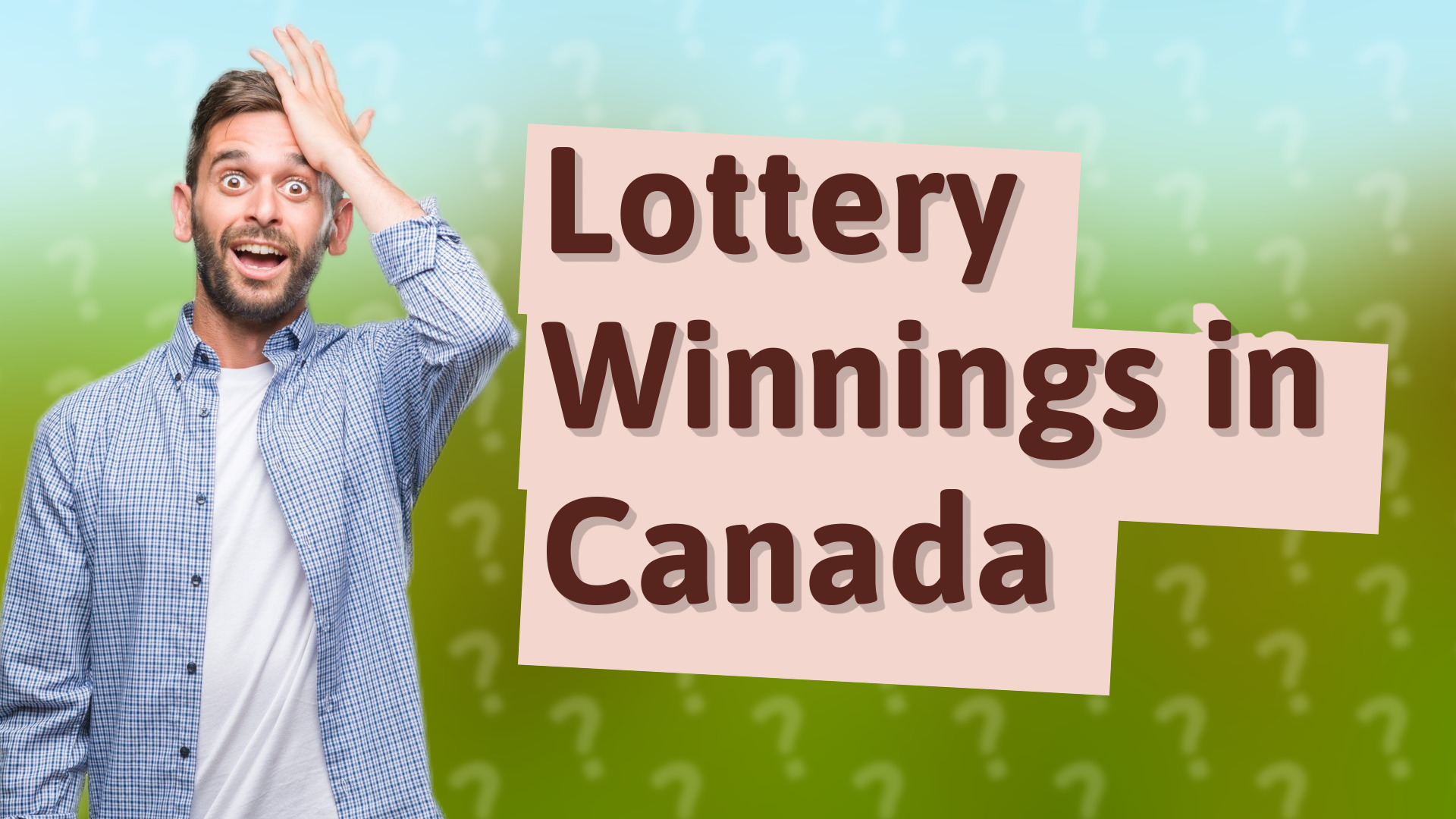 Lottery Winnings in Canada