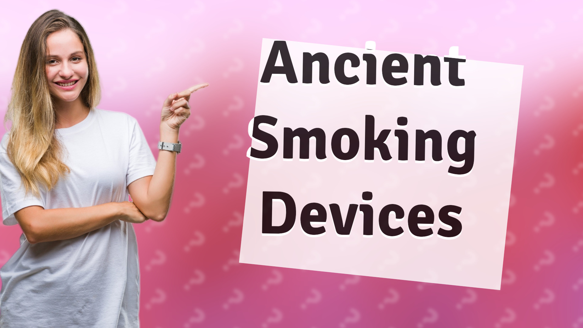 Ancient Smoking Devices