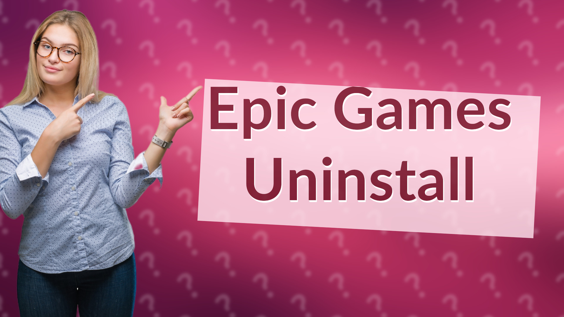 Epic Games Uninstall