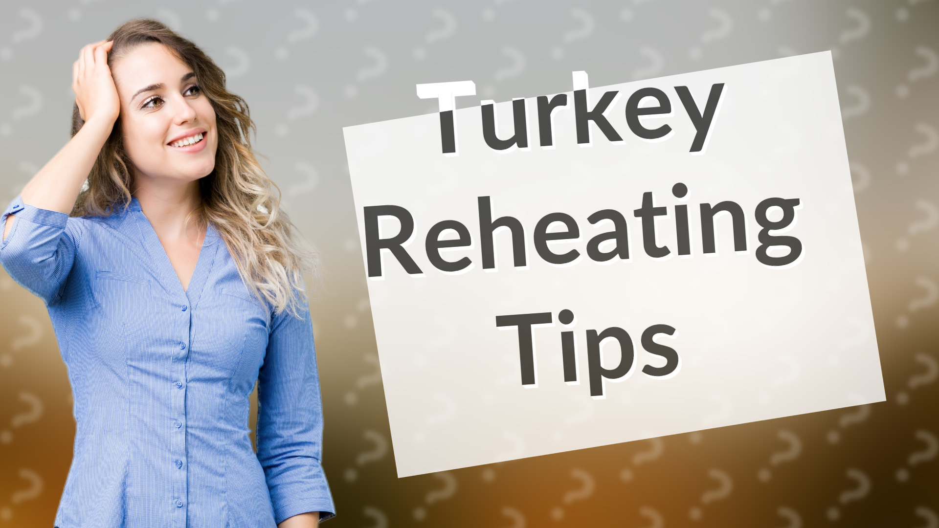 Turkey Reheating Tips
