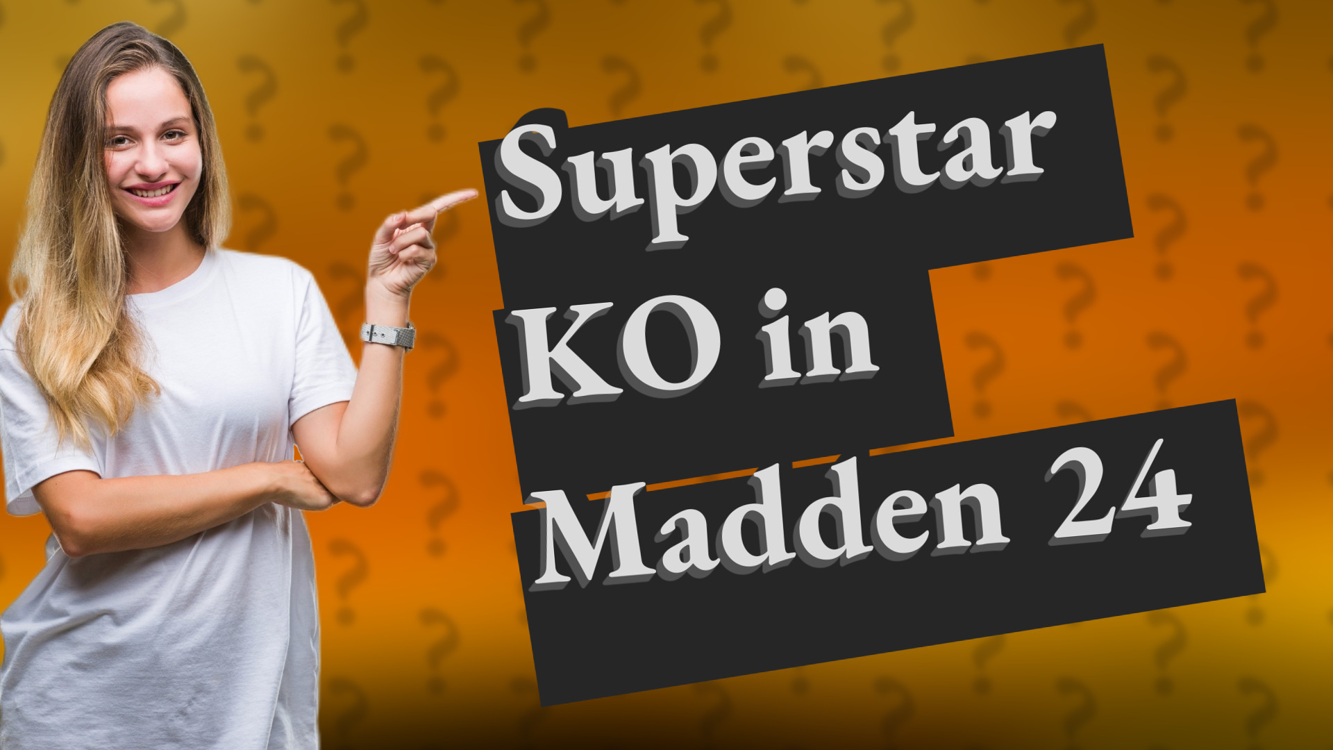 Superstar KO in Madden 24