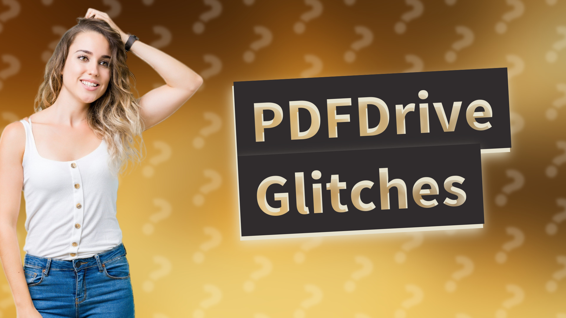 PDFDrive Glitches
