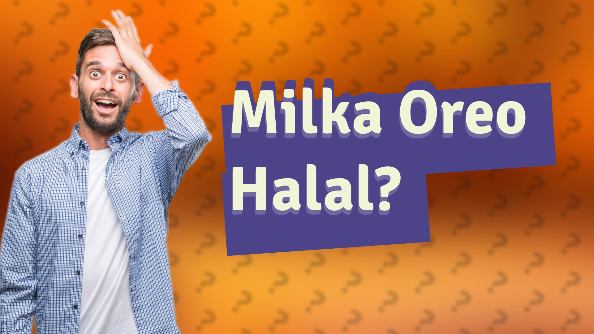 Milka Oreo Halal?