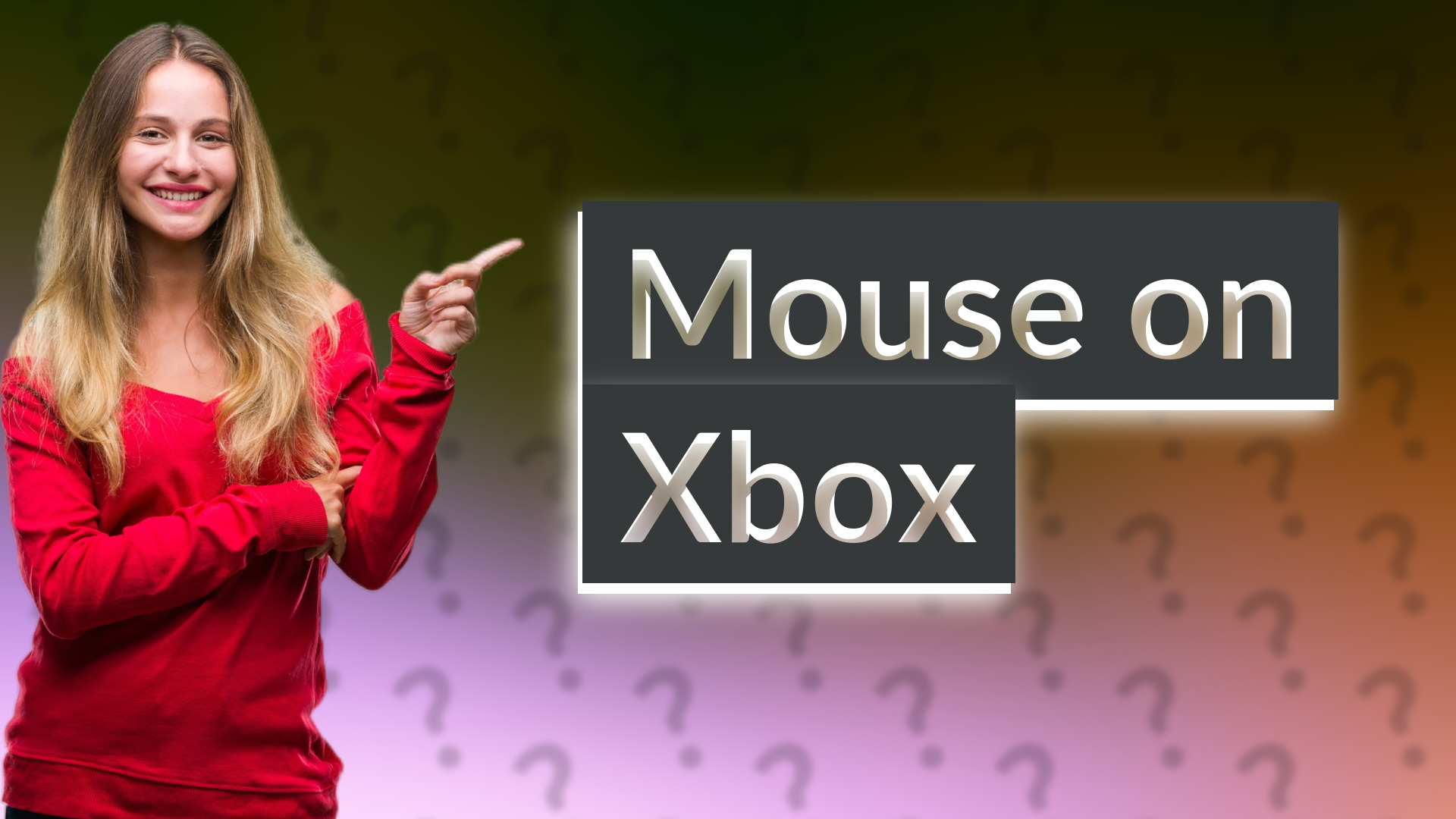 Mouse on Xbox