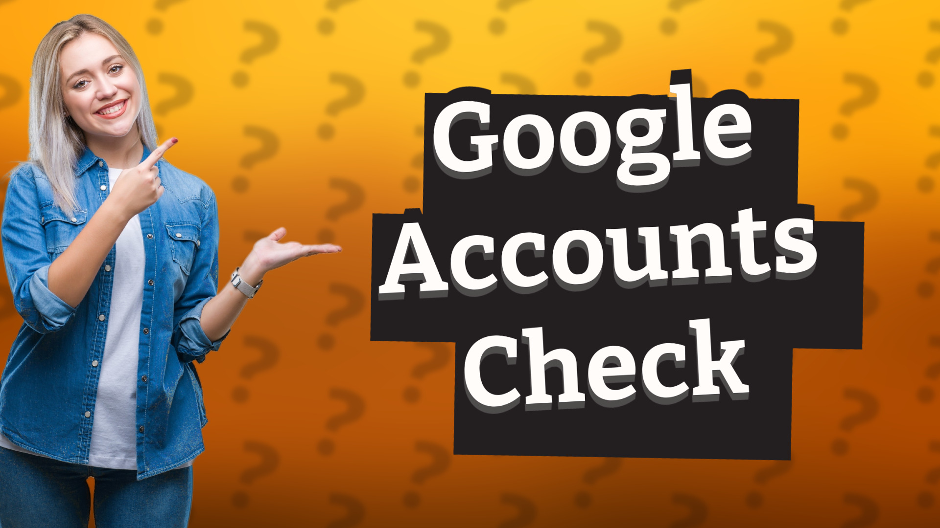 Google Accounts Check