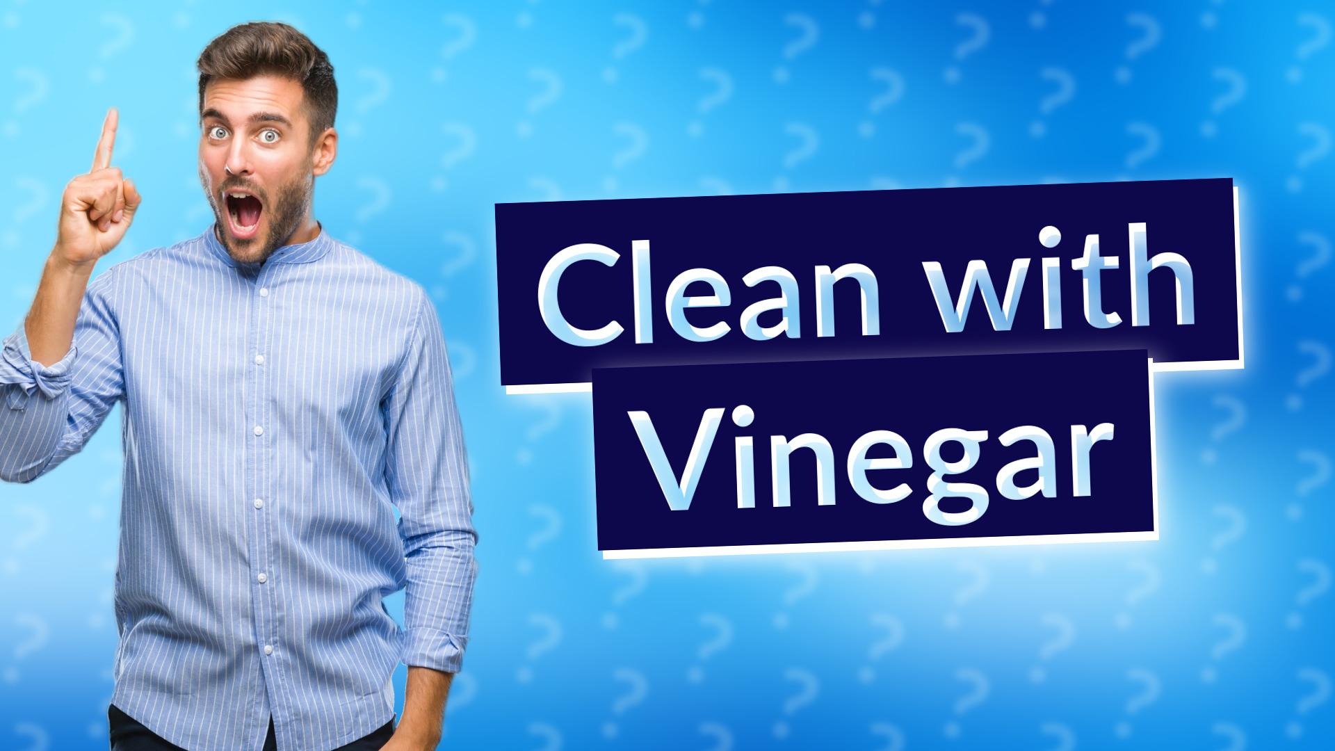 Clean with Vinegar