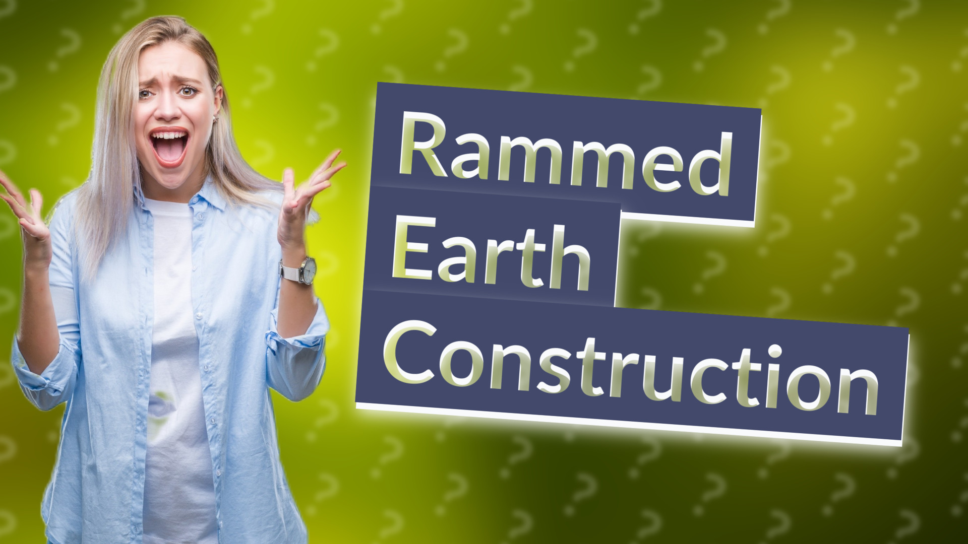 Rammed Earth Construction