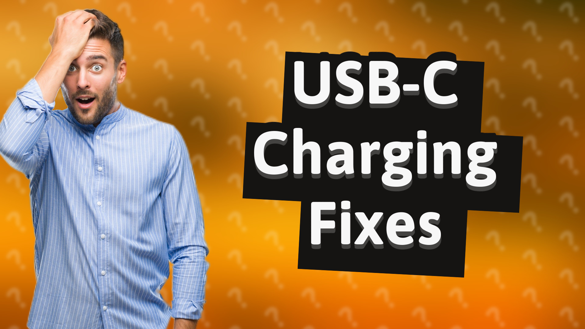 USB-C Charging Fixes