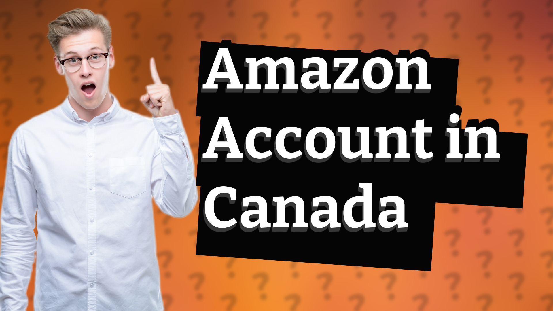 Amazon Account in Canada