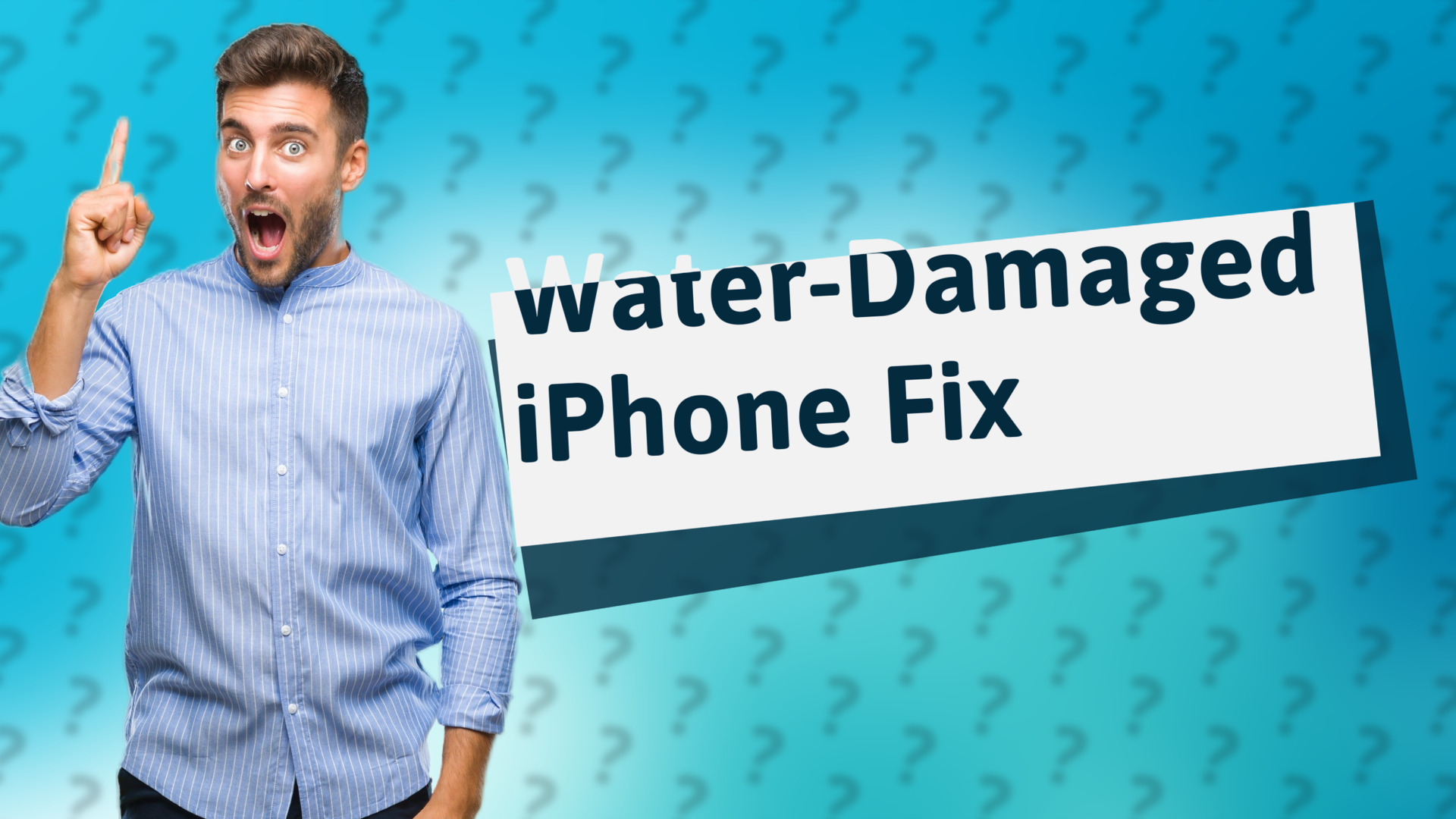 Water-Damaged iPhone Fix