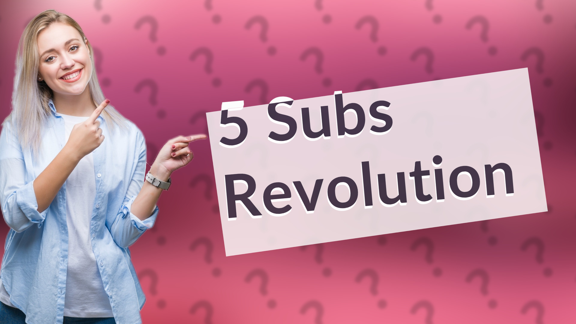 5 Subs Revolution