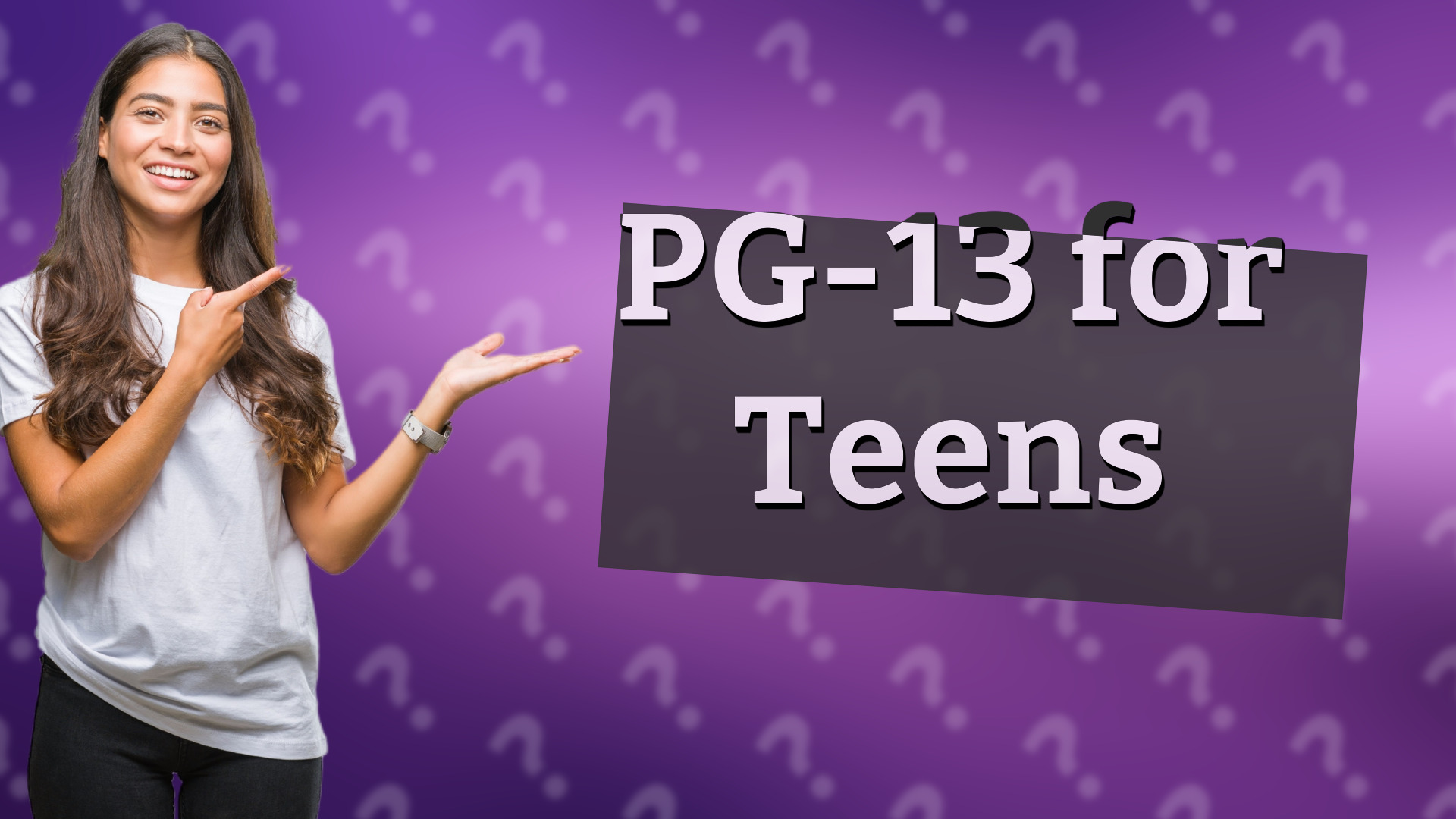 PG-13 for Teens