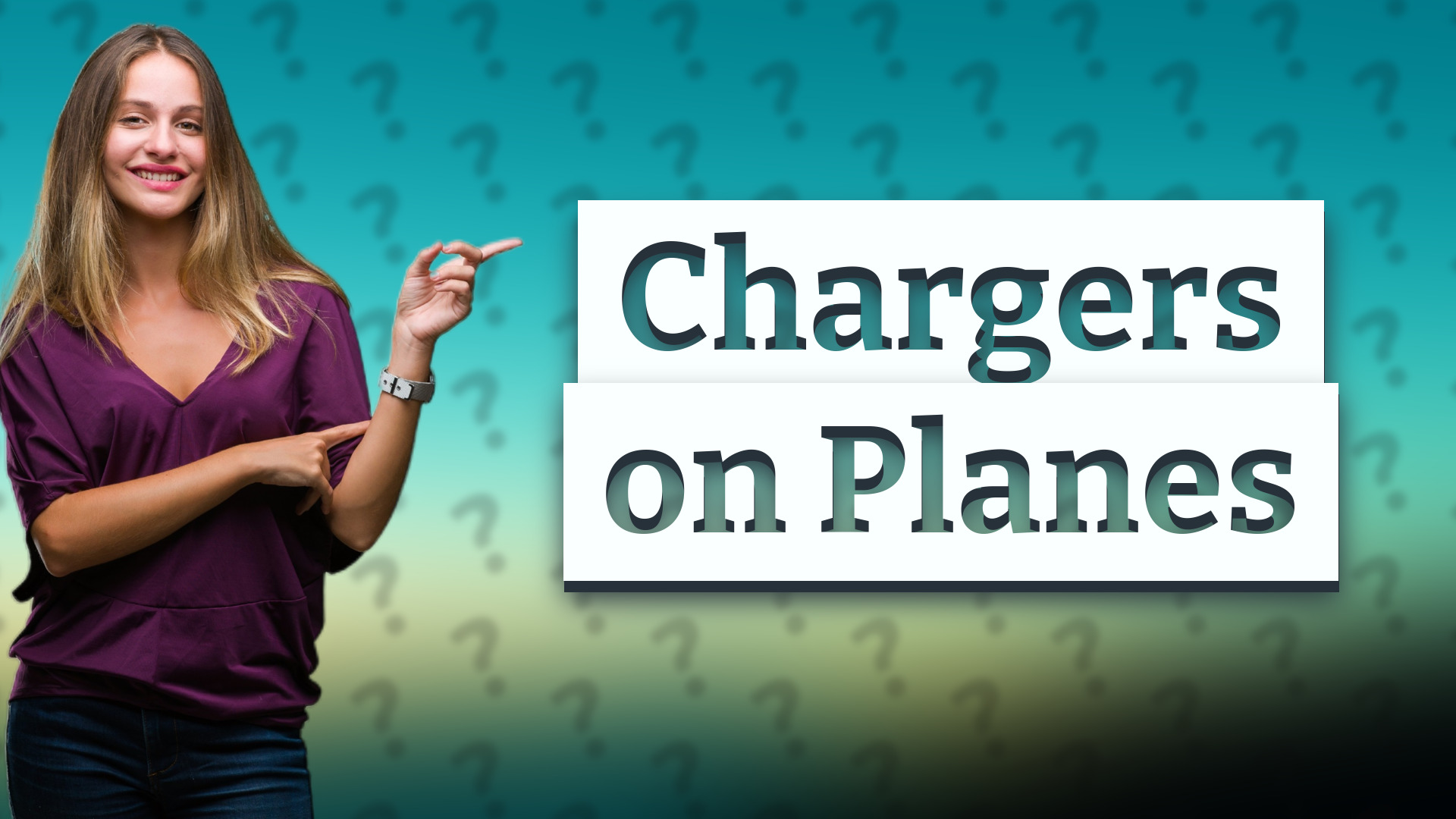 Chargers on Planes
