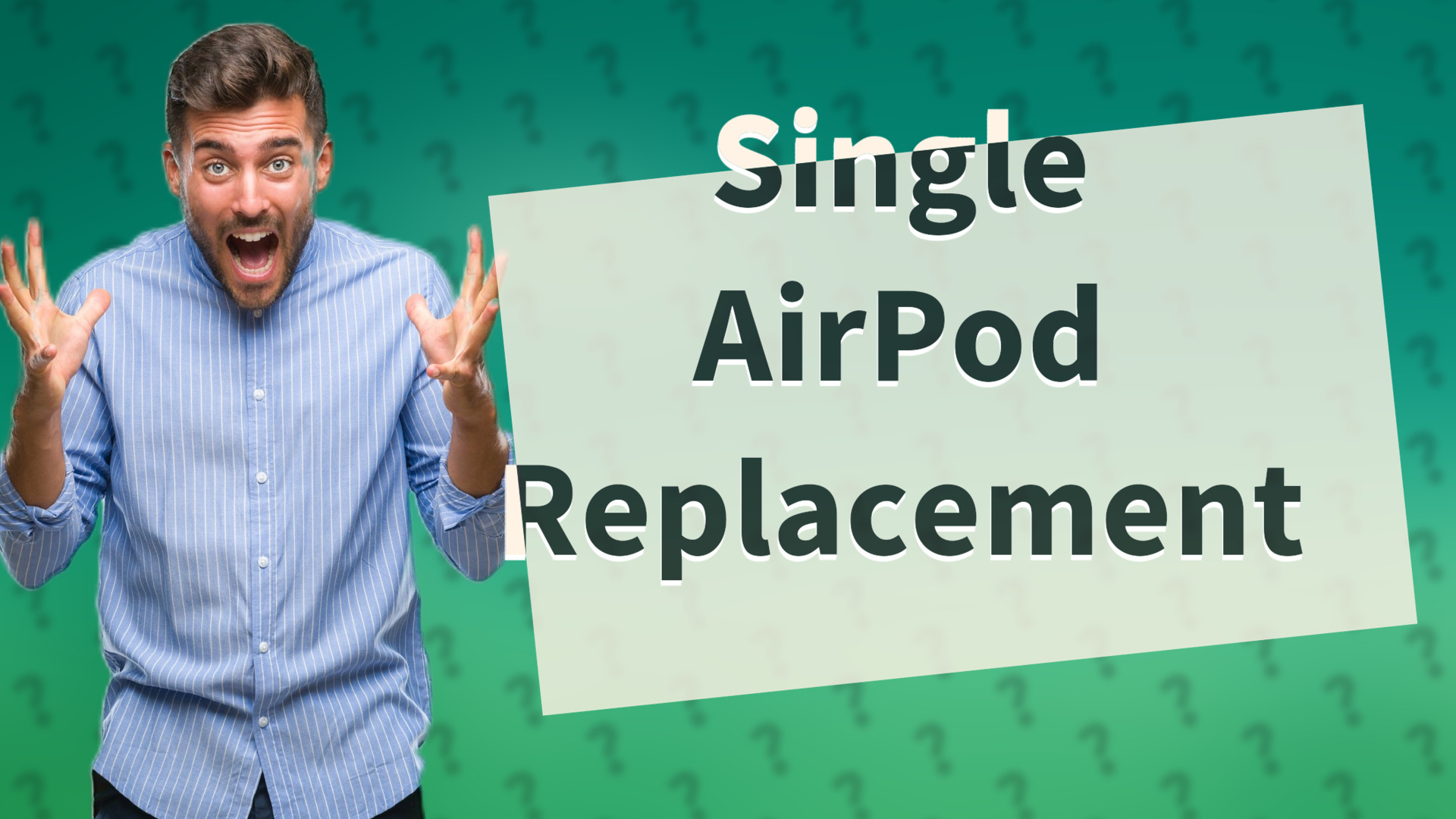 Single AirPod Replacement