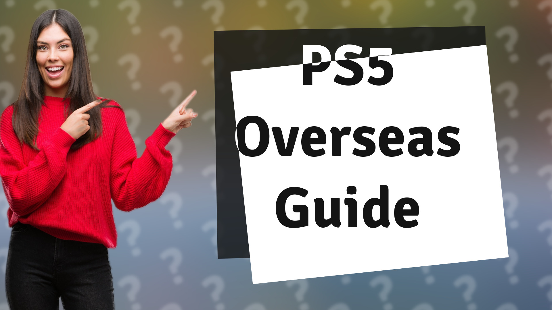 PS5 Overseas Guide