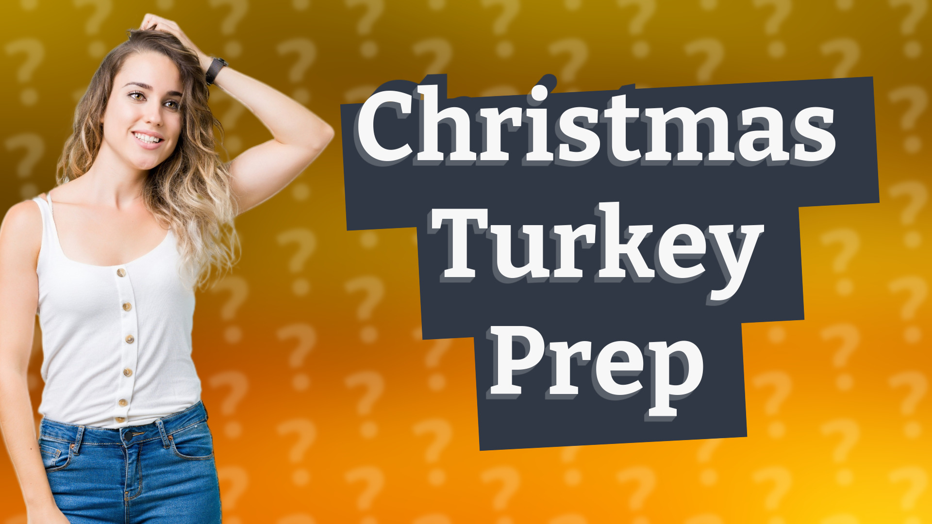 Christmas Turkey Prep