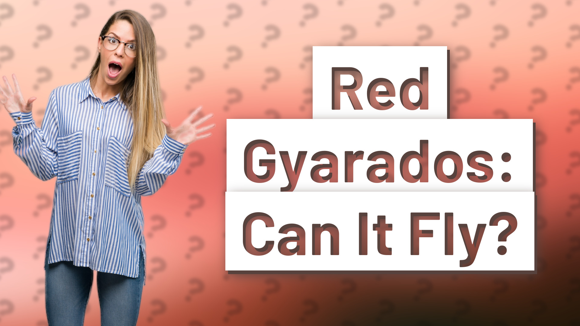 Red Gyarados: Can It Fly?