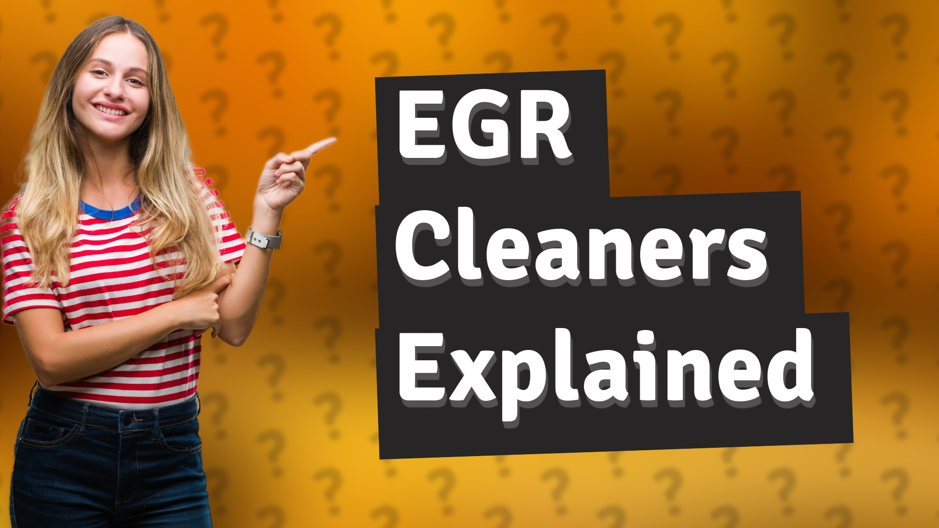 EGR Cleaners Explained
