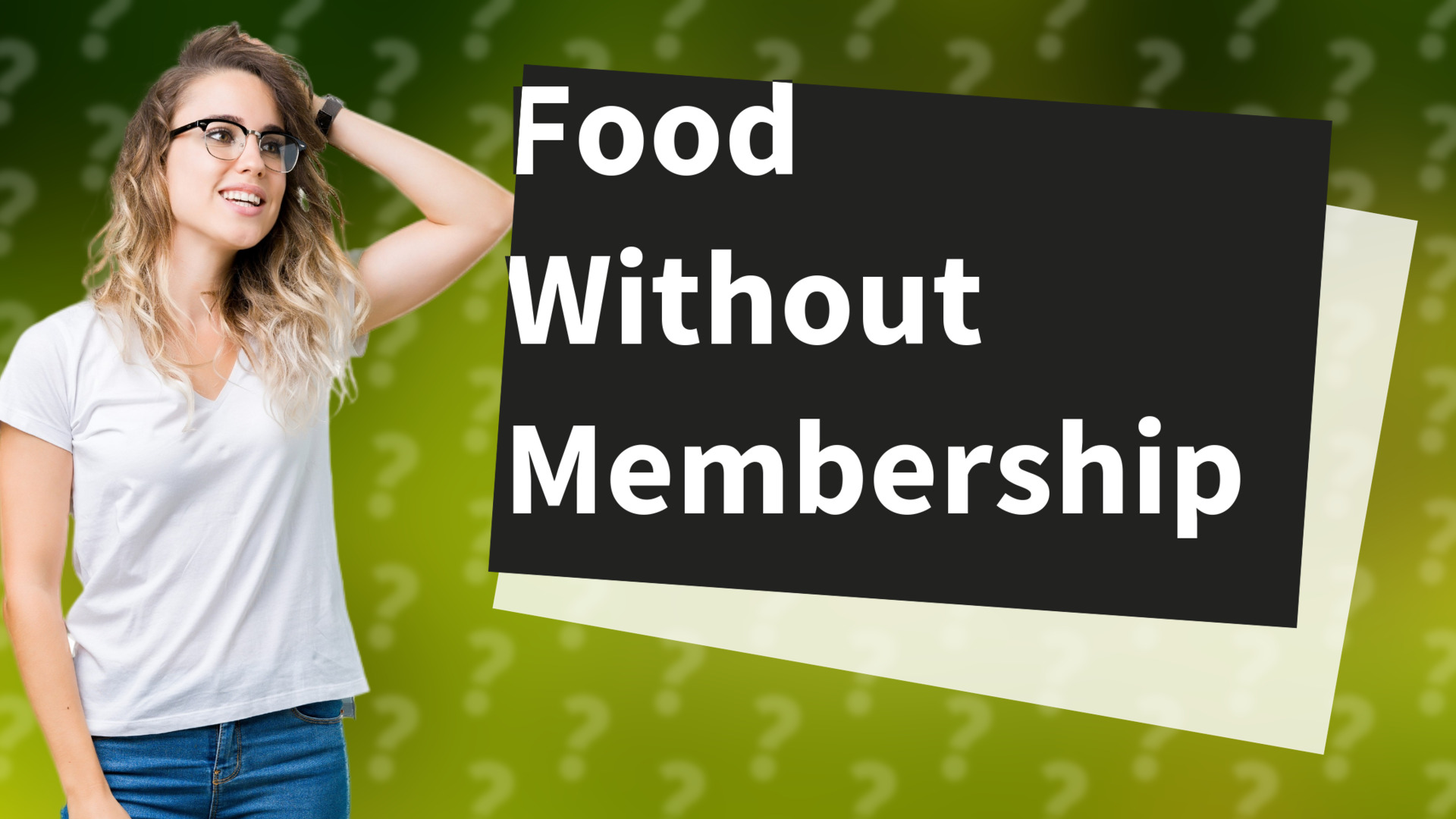 Food Without Membership