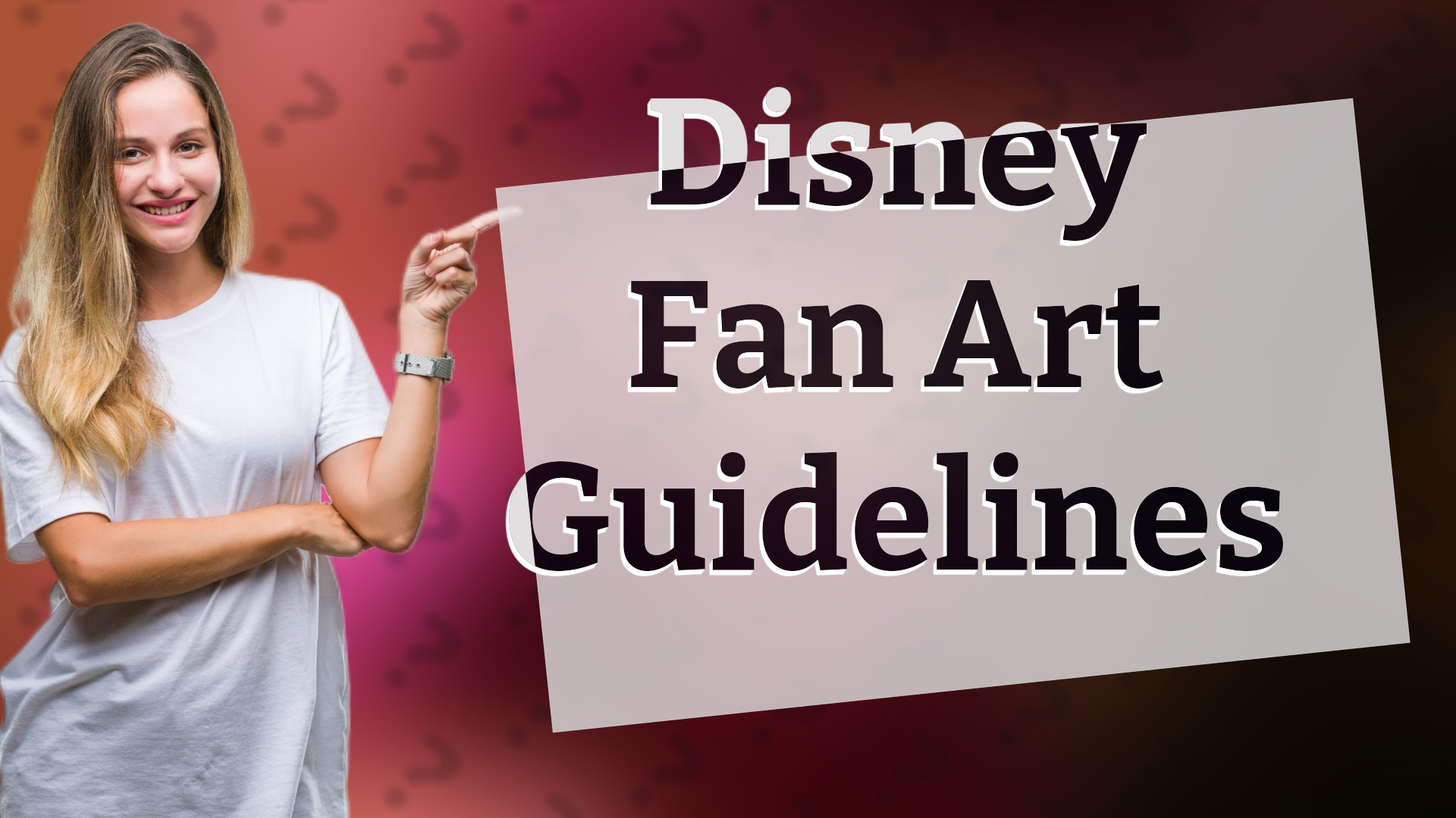 Disney Fan Art Guidelines