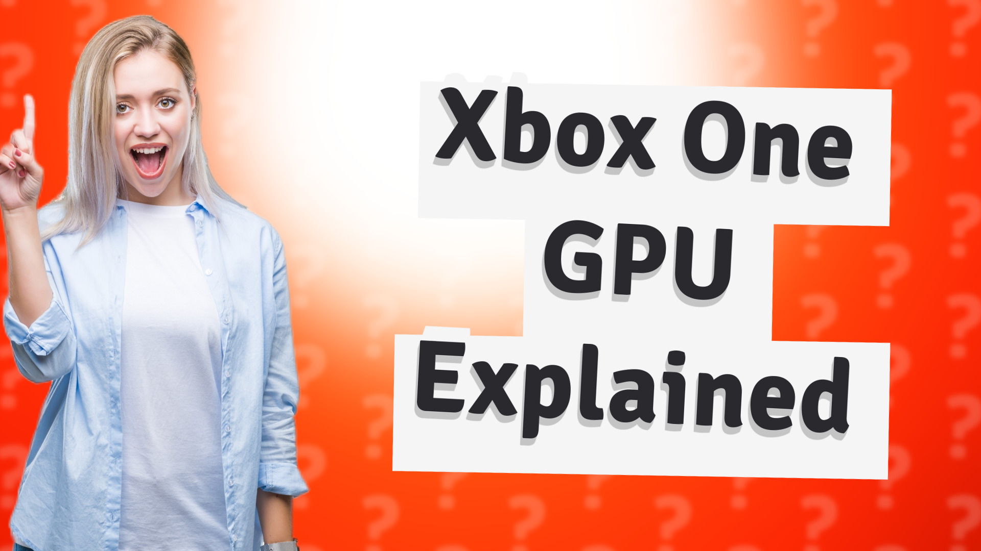 Xbox One GPU Explained