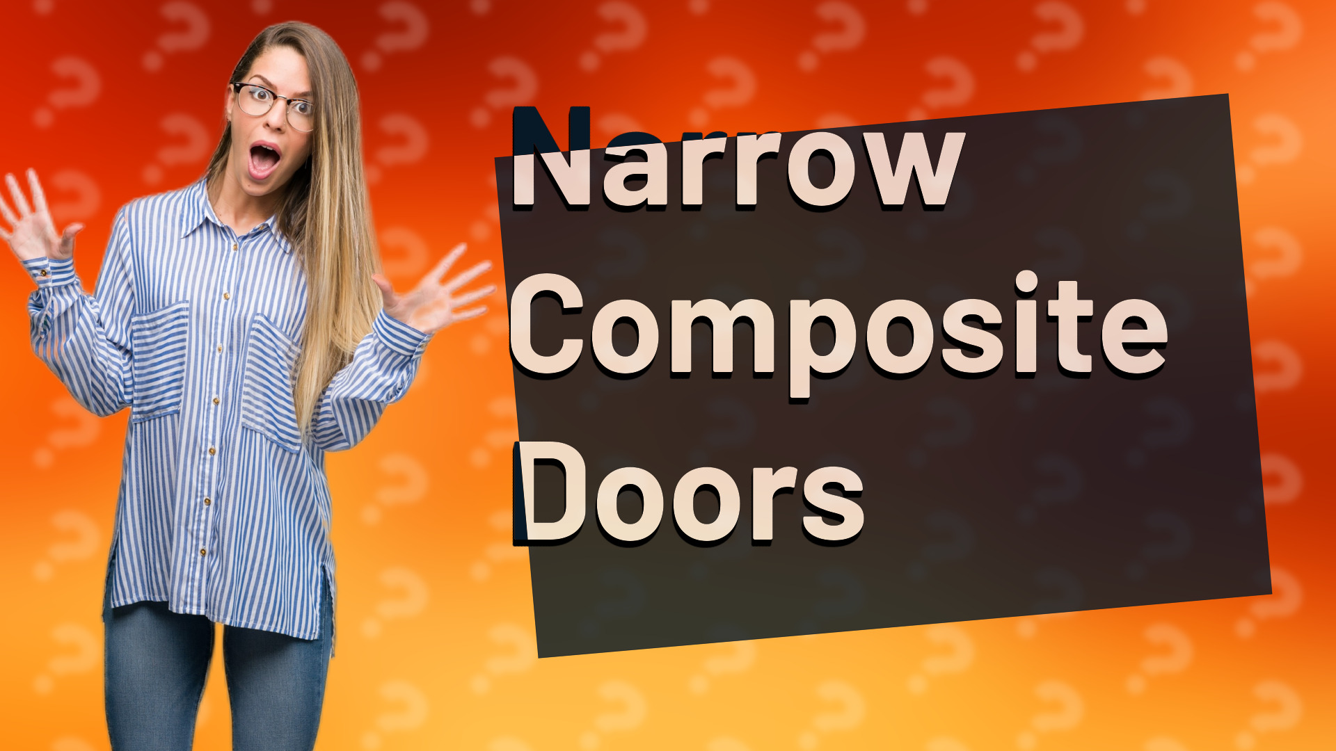 Narrow Composite Doors