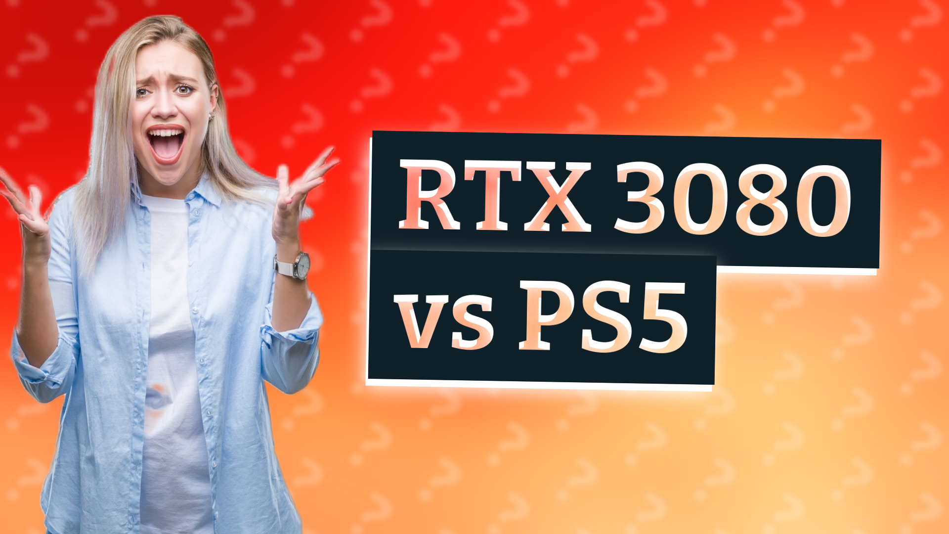 RTX 3080 vs PS5