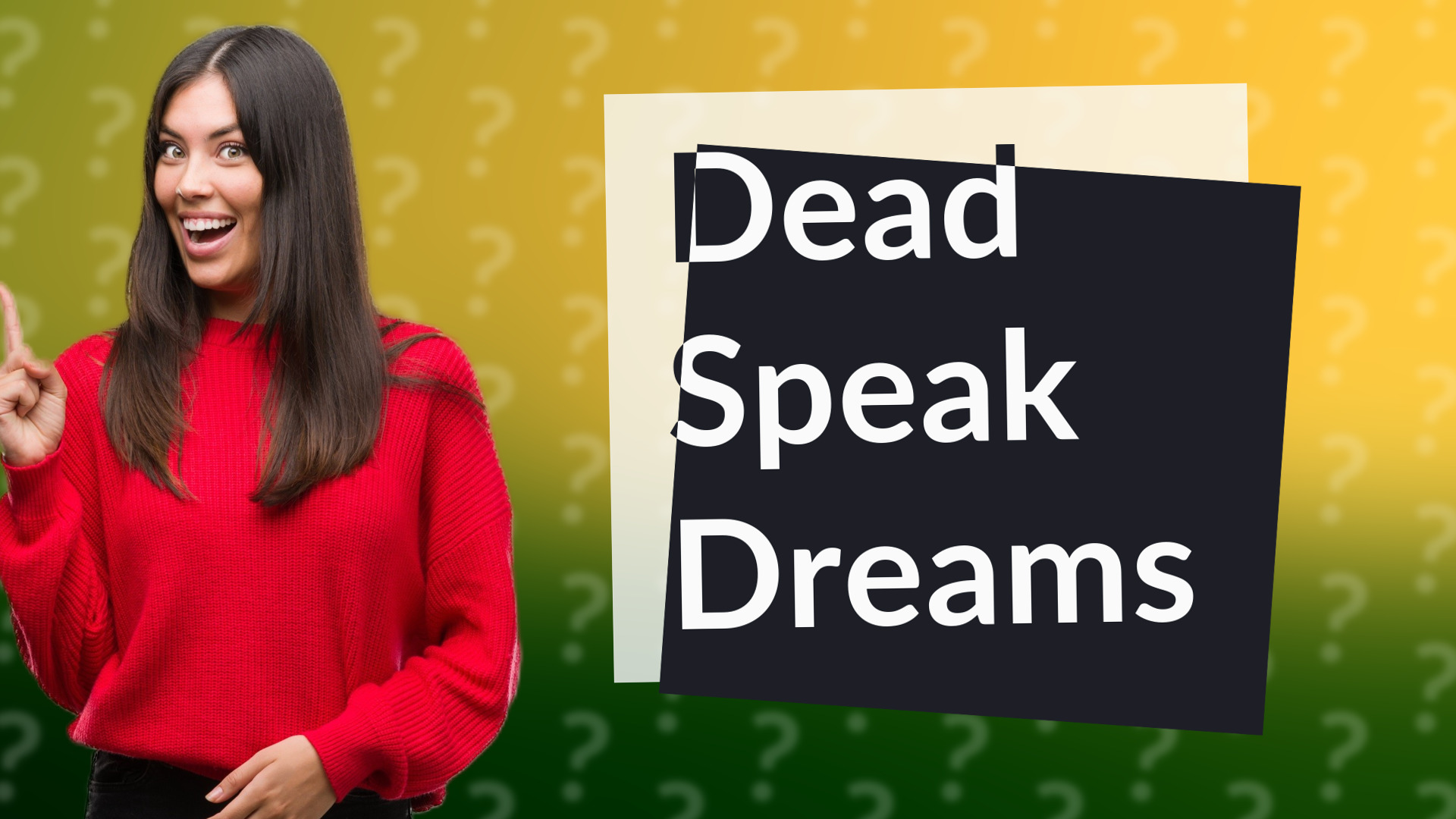 Dead Speak Dreams