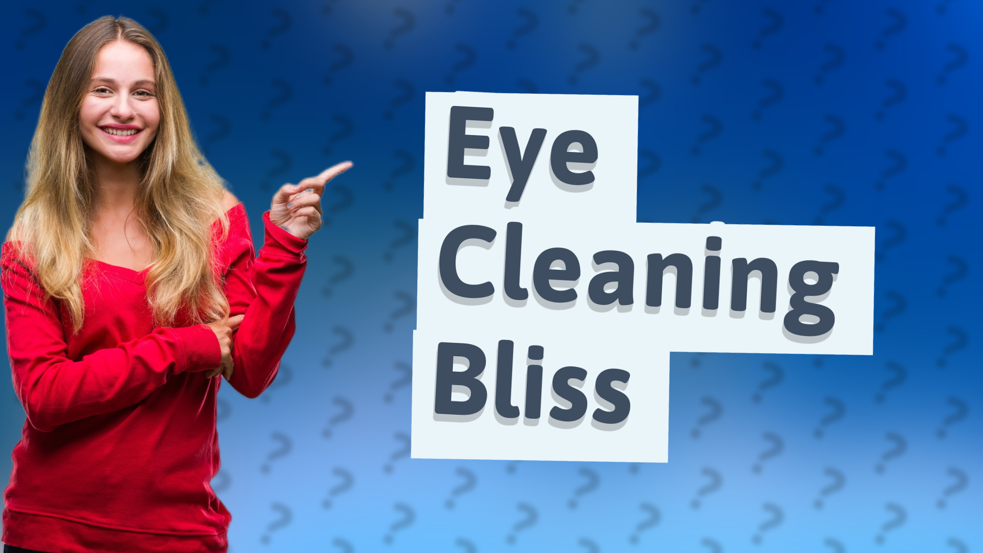 Eye Cleaning Bliss