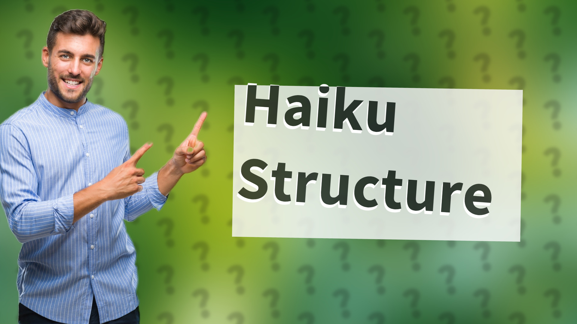 Haiku Structure