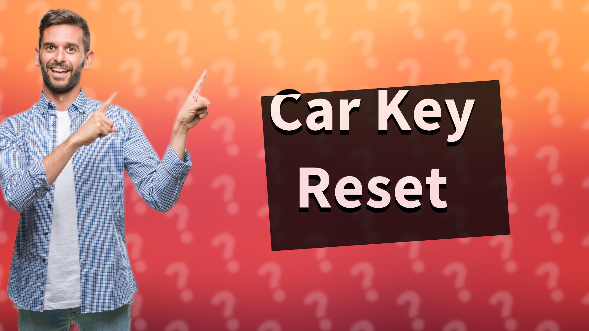 Car Key Reset
